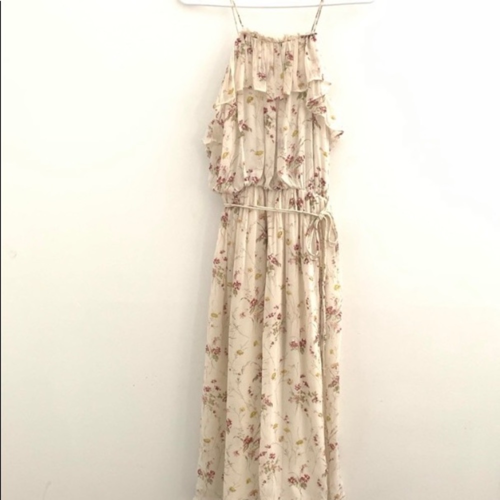 NWT Zara Floral Midi Dress